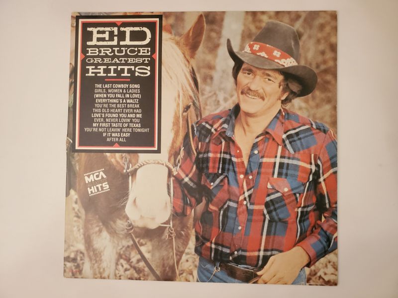 Ed Bruce Greatest Hits vinyl record